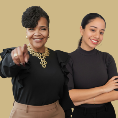 Toni Wade and Tiff Pellot, co-founders of Social Impact AI